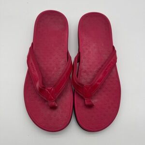 Vionic Tide II Toe Post Sandal Flip Flops Womens Size 10 Pink Orthoheel Thong‎